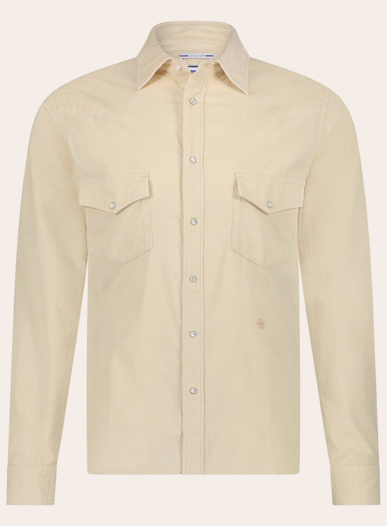 Corduroy overshirt van katoen | KIEZEL