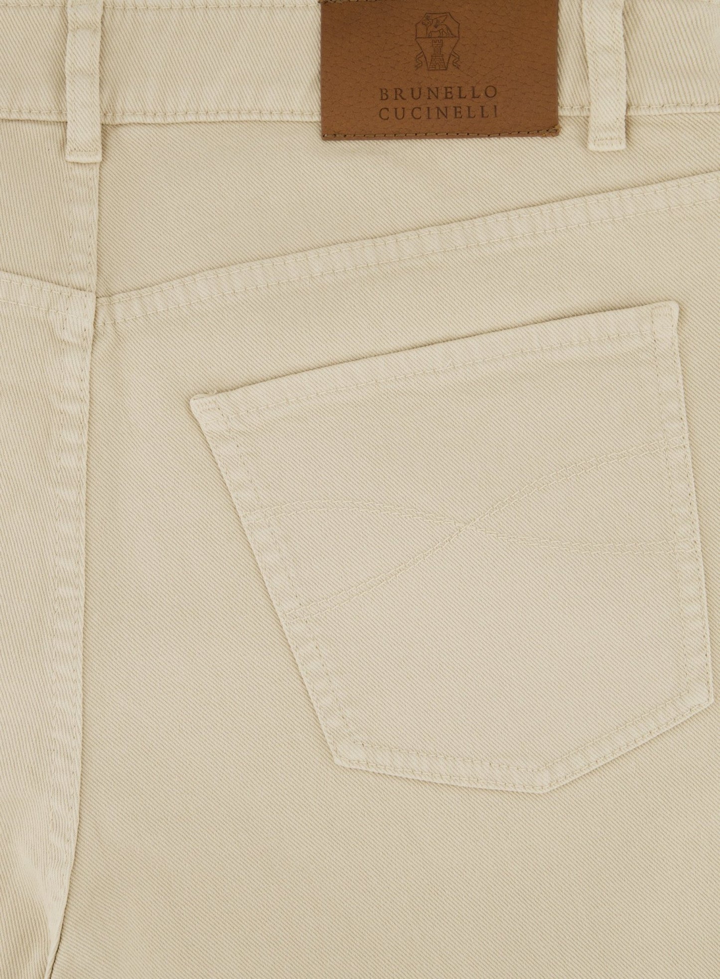 5-pocket jeans | Beige