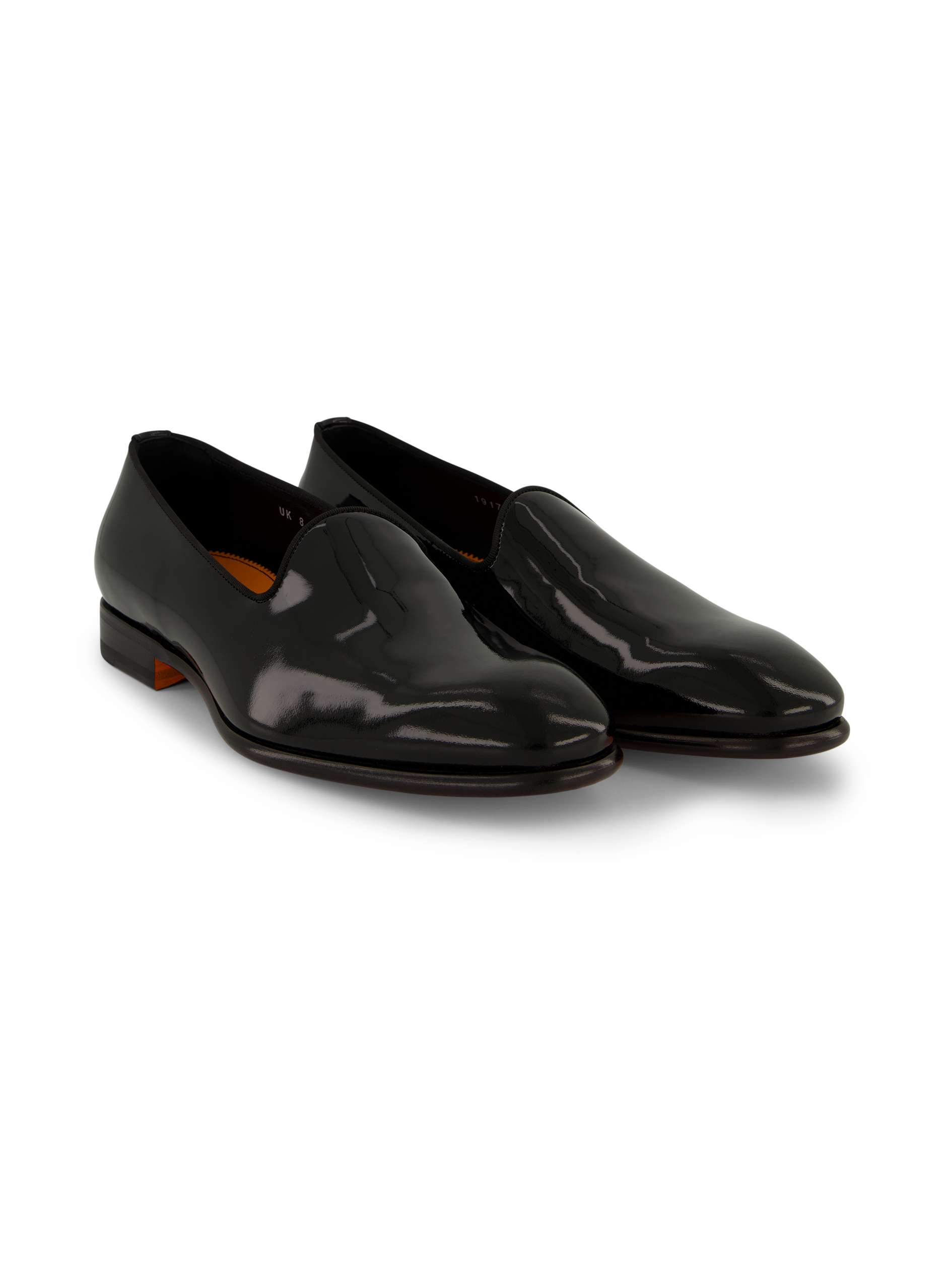 Loafers van lakleer | Zwart
