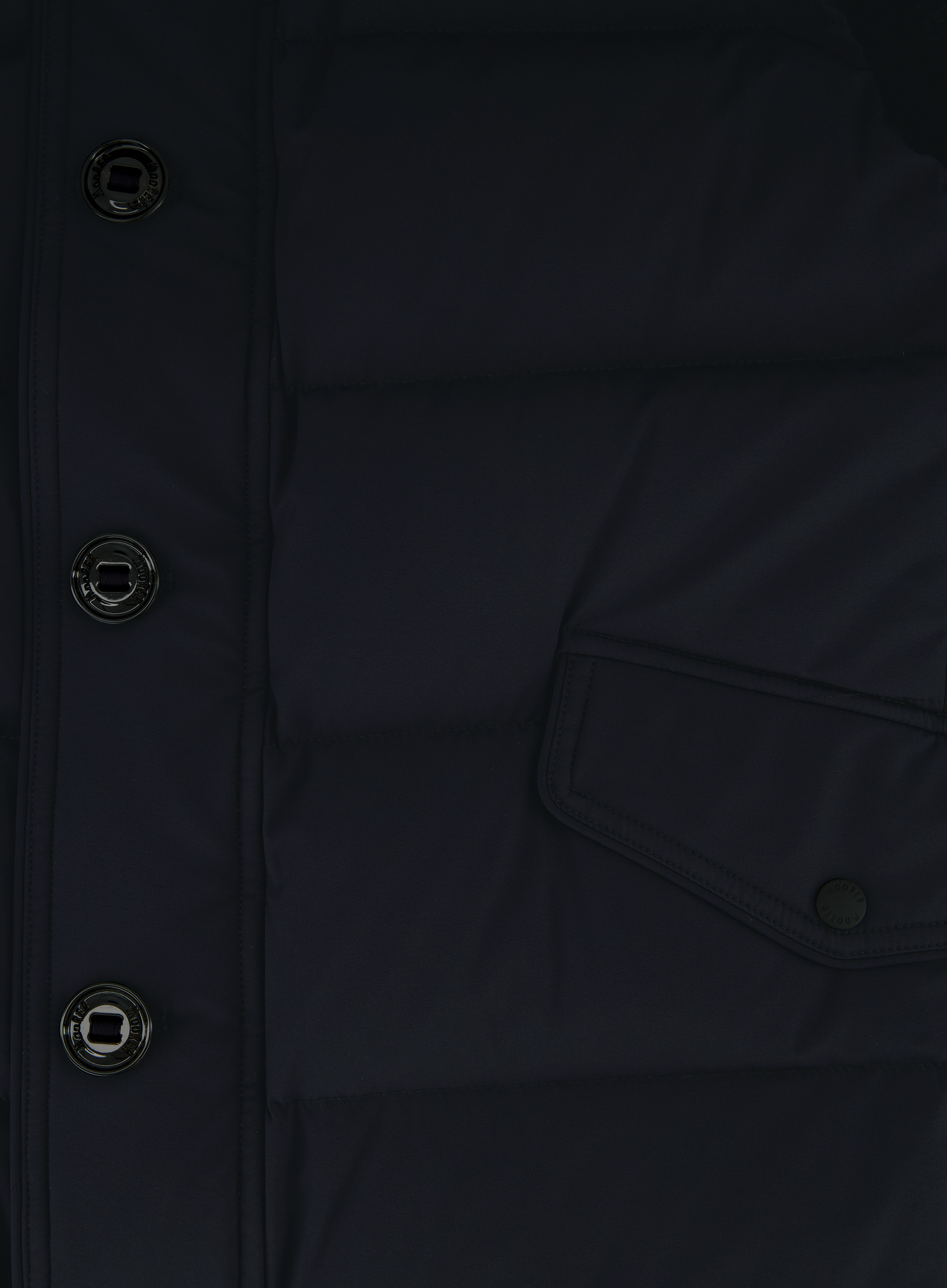 Gewatteerd jack met capuchon | FULL_WIDTH | BLUE NAVY