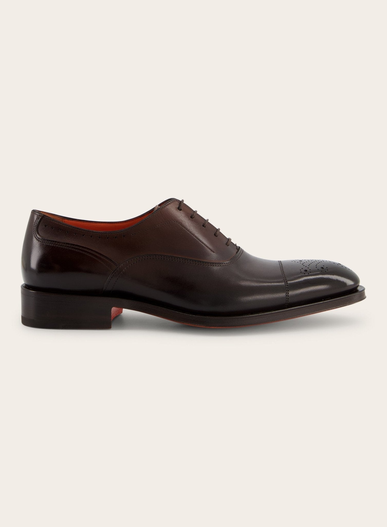 Lederen oxford Carter veterschoenen | D.Bruin