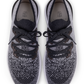 Knitted low-top sneakers | Zwart Melee
