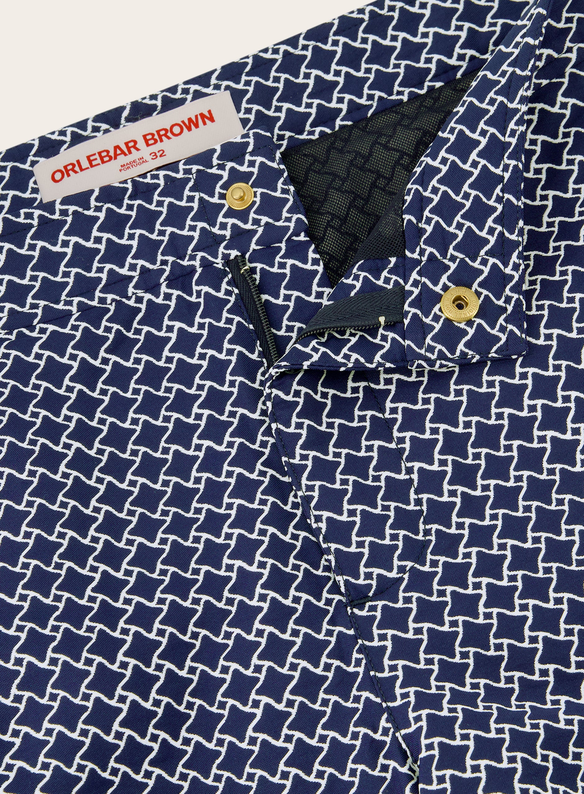 Bulldog zwembroek met zijspanners | FULL_WIDTH | BLUE NAVY