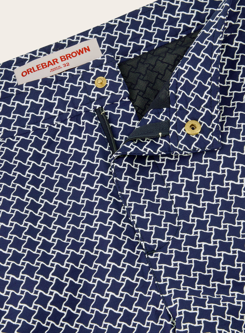 Bulldog zwembroek met zijspanners | FULL_WIDTH | BLUE NAVY
