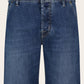 Lou korte jeans | Blauw