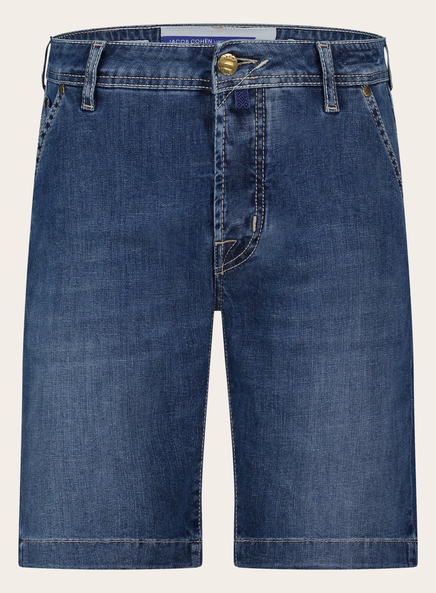 Lou korte jeans | Blauw