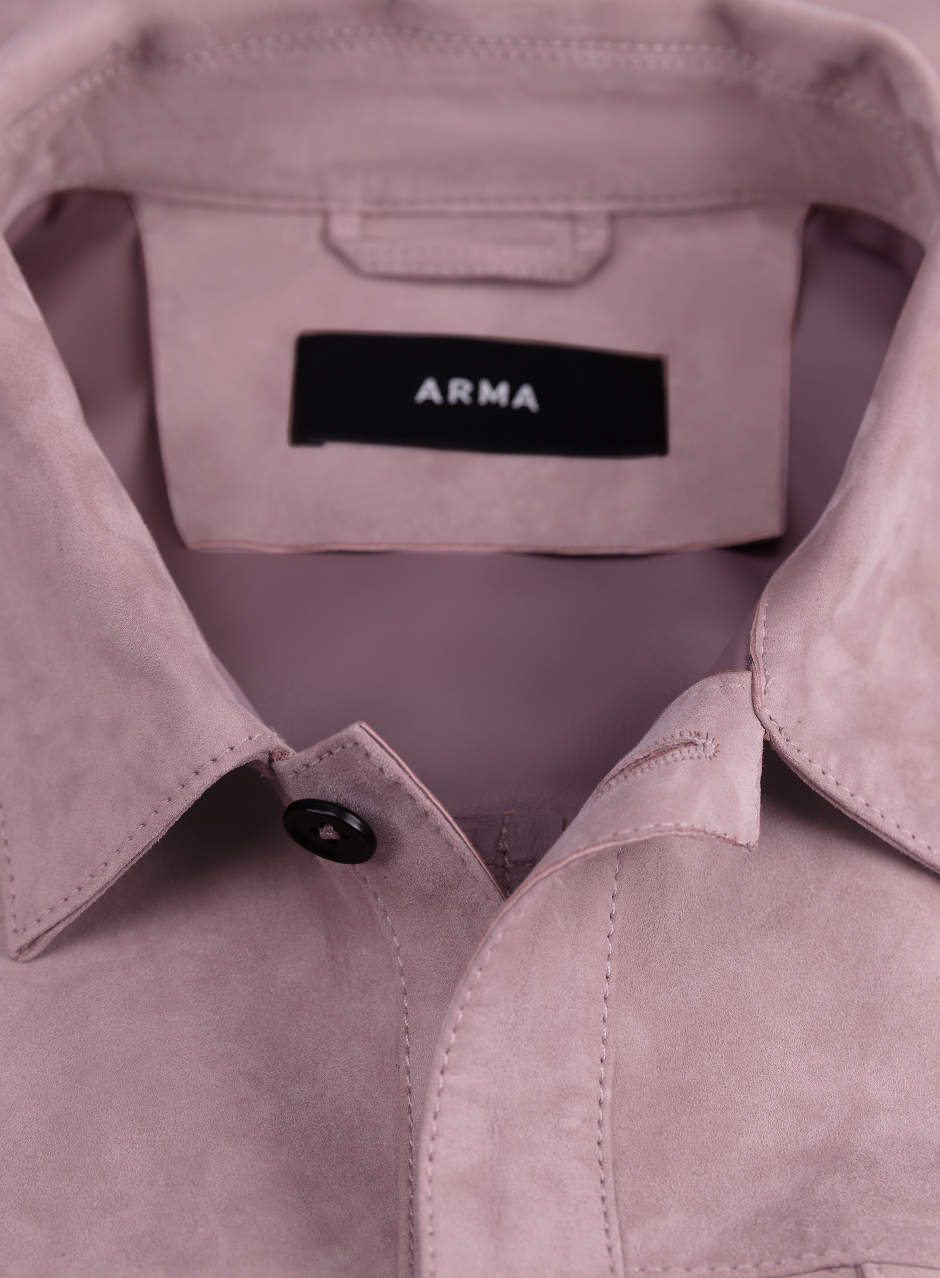 Overshirt van suède | FULL_WIDTH | ROZE