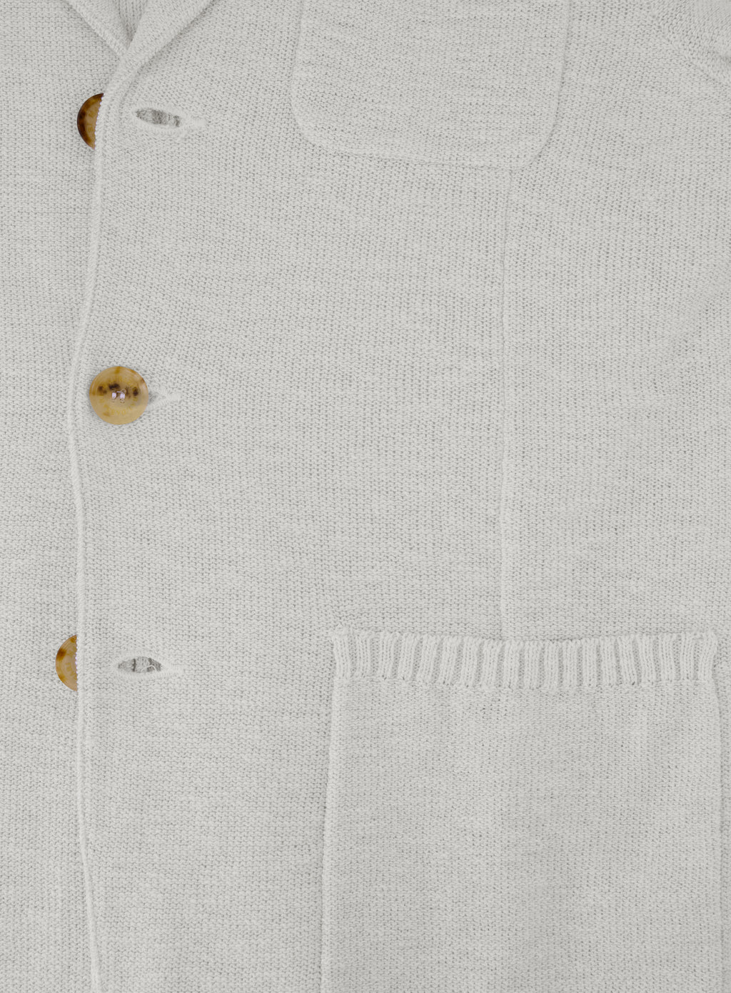 Knitted jasje van katoen | FULL_WIDTH | ROOM-WIT