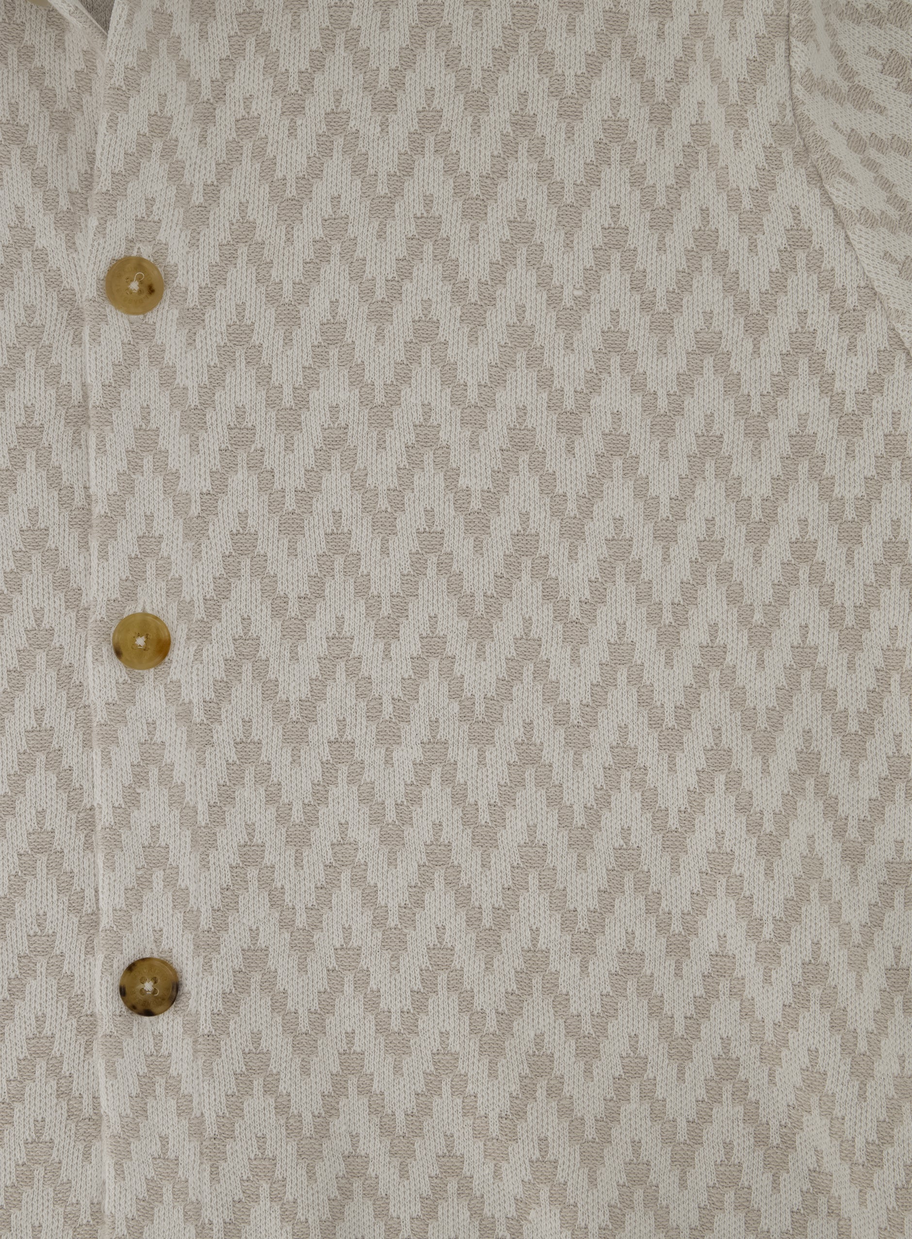 Visgraat overshirt van linnen | FULL_WIDTH | Beige