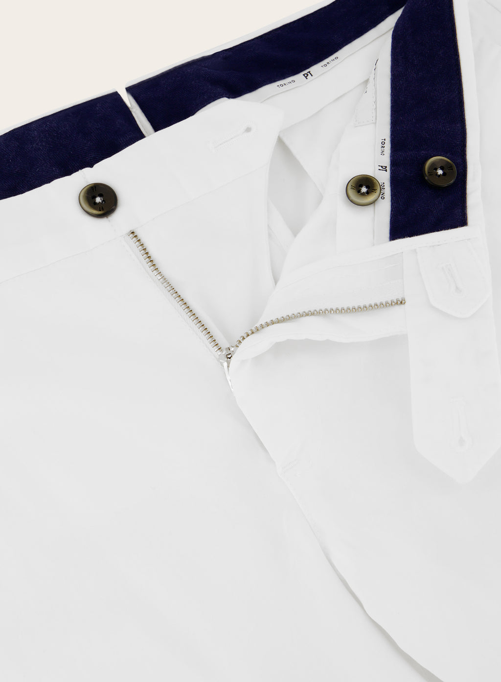Pantalon van katoen | FULL_WIDTH | Wit