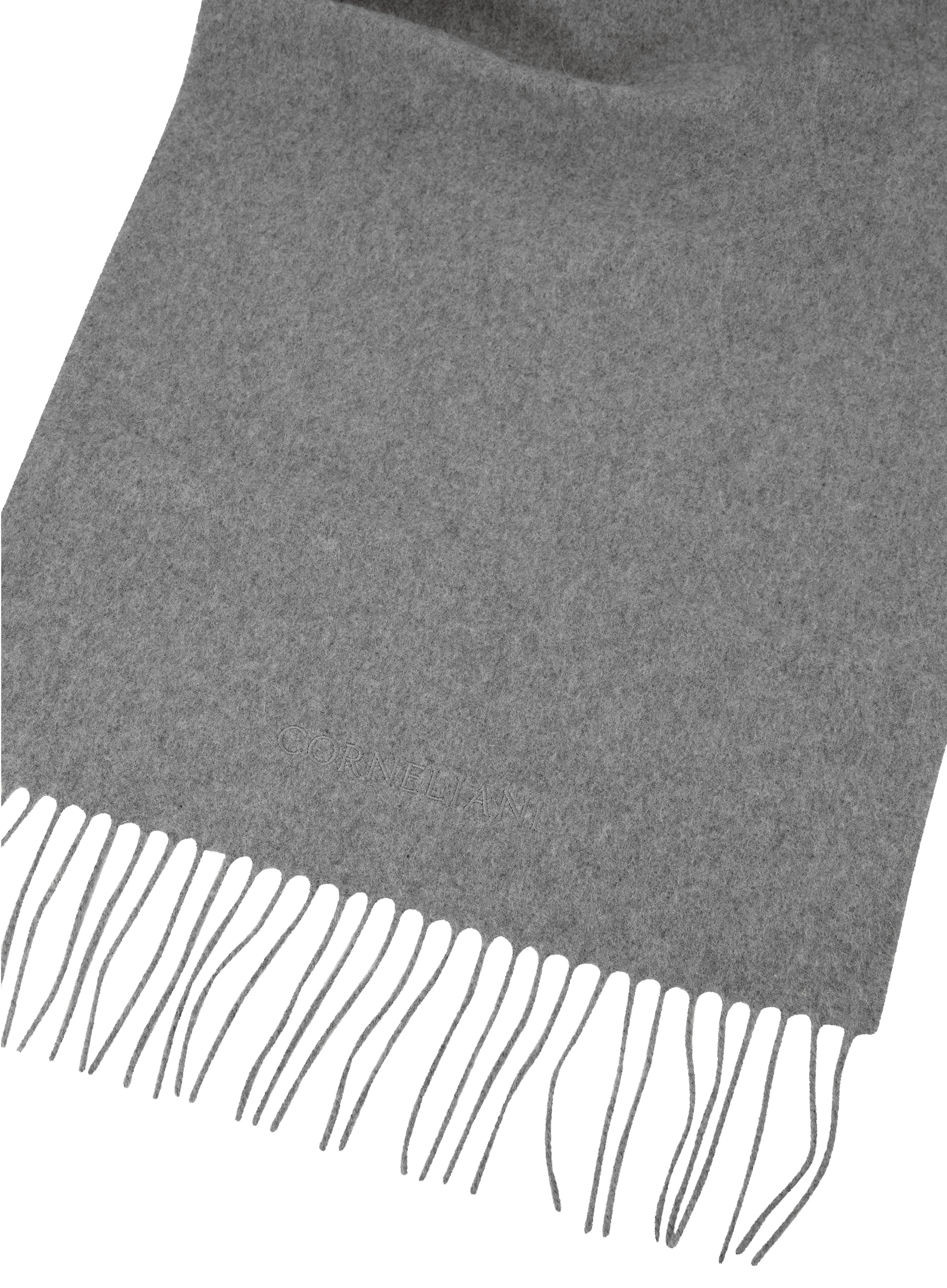 Shawl van cashmere | Grijs