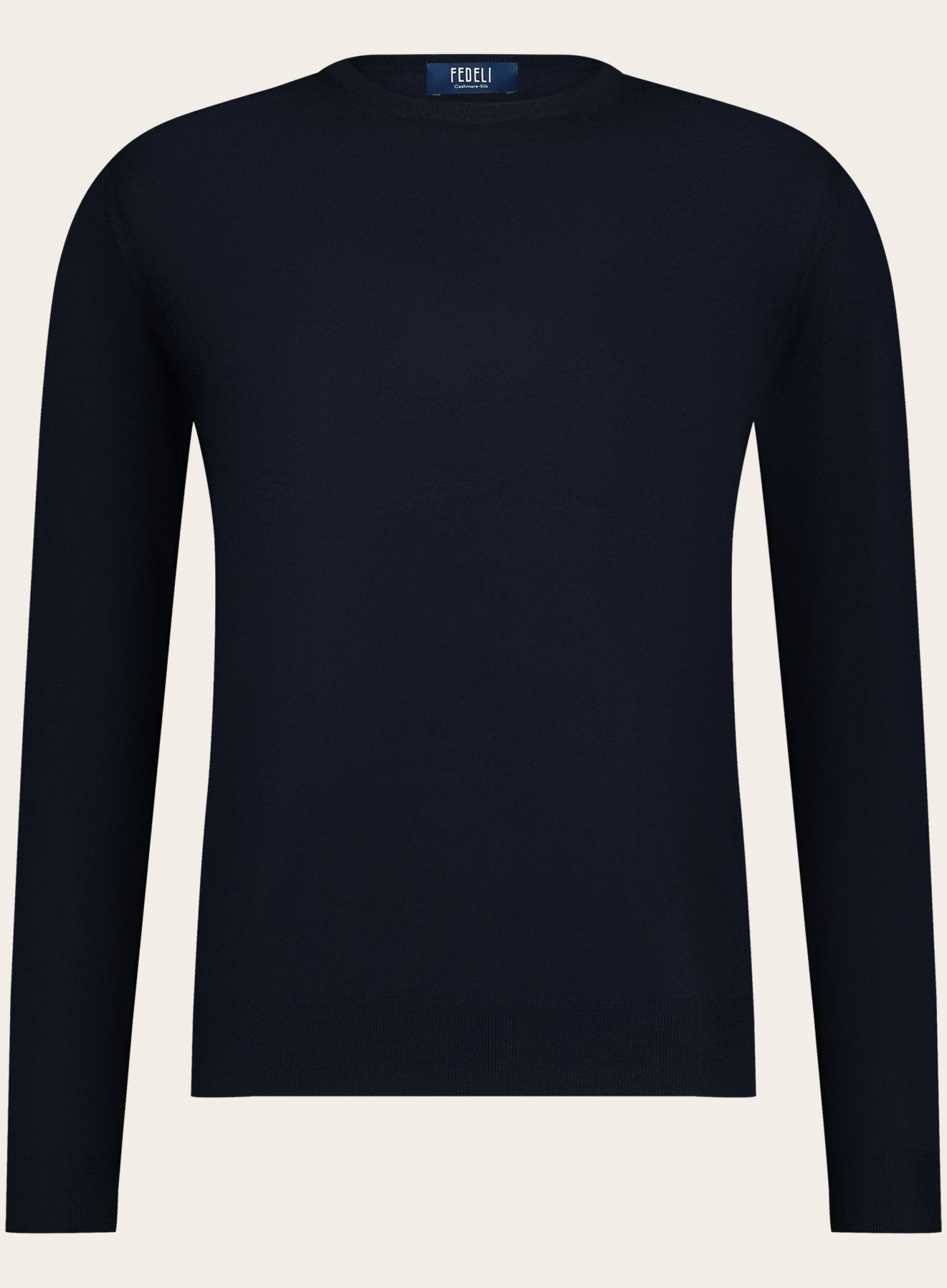 Crewneck van cashmere | Blue Navy