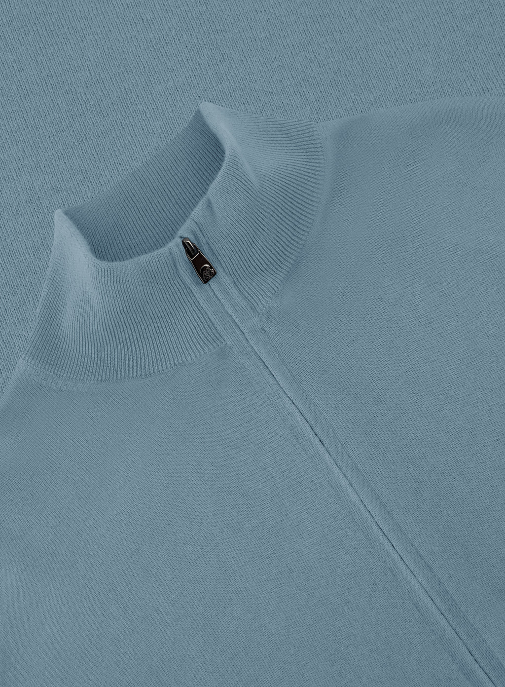 Ritsvest van cashmere en zijde | FULL_WIDTH | Aqua