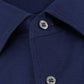 Slim-fit shirt van piqué katoen | BLUE NAVY