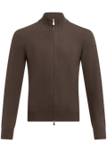 Cashmere ritsvest | TAUPE BRUIN