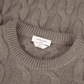 Kabelgebreide trui van cashmere | FULL_WIDTH | Beige