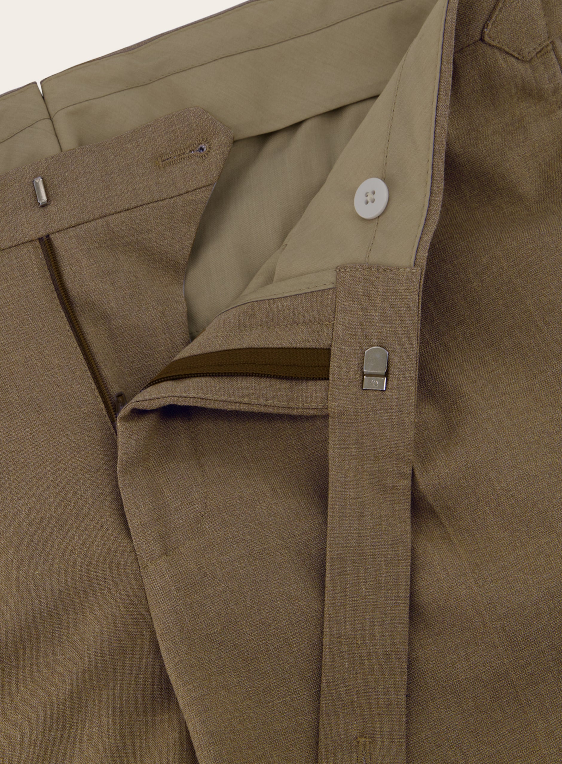 Pak met safari jacket | Licht Bruin