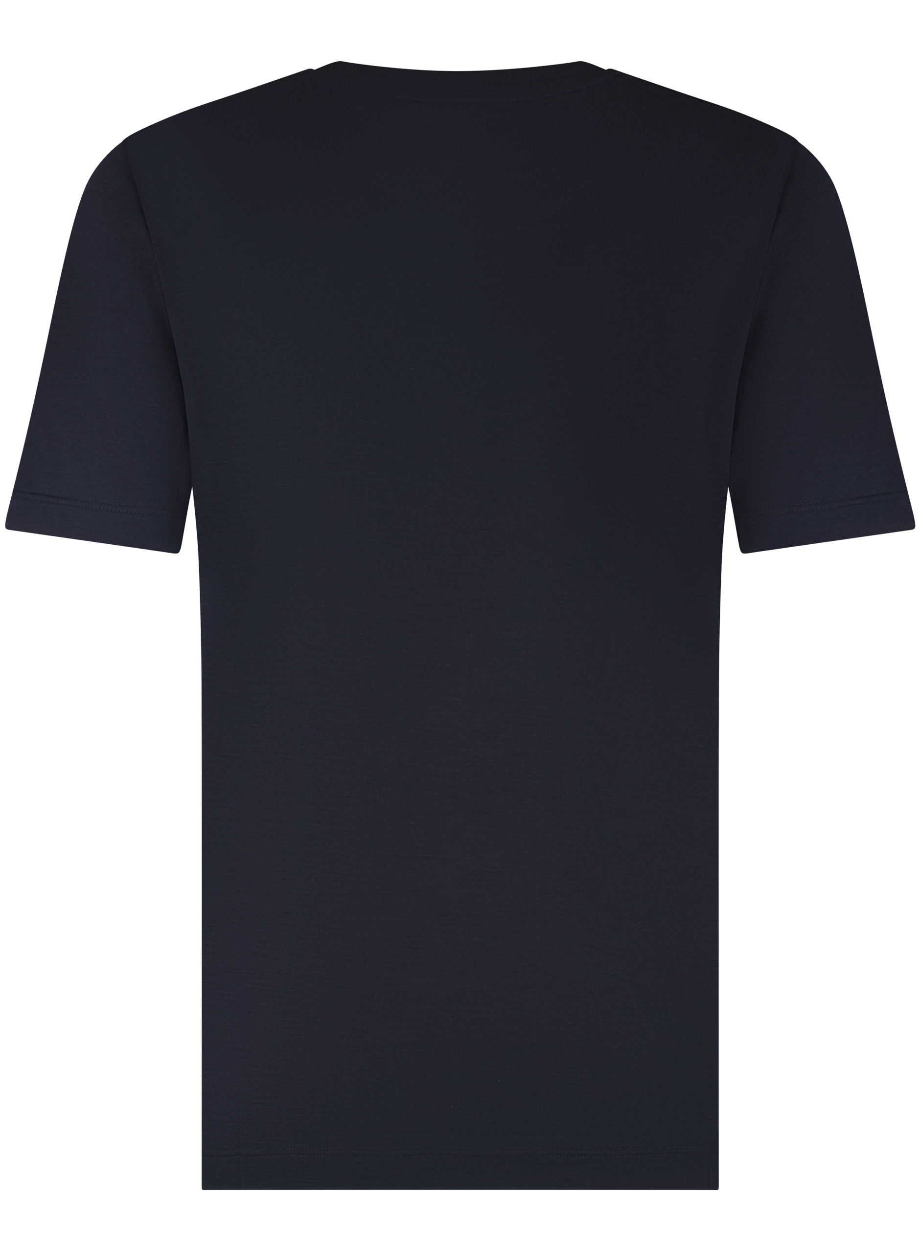 T-shirt van wol | BLUE NAVY