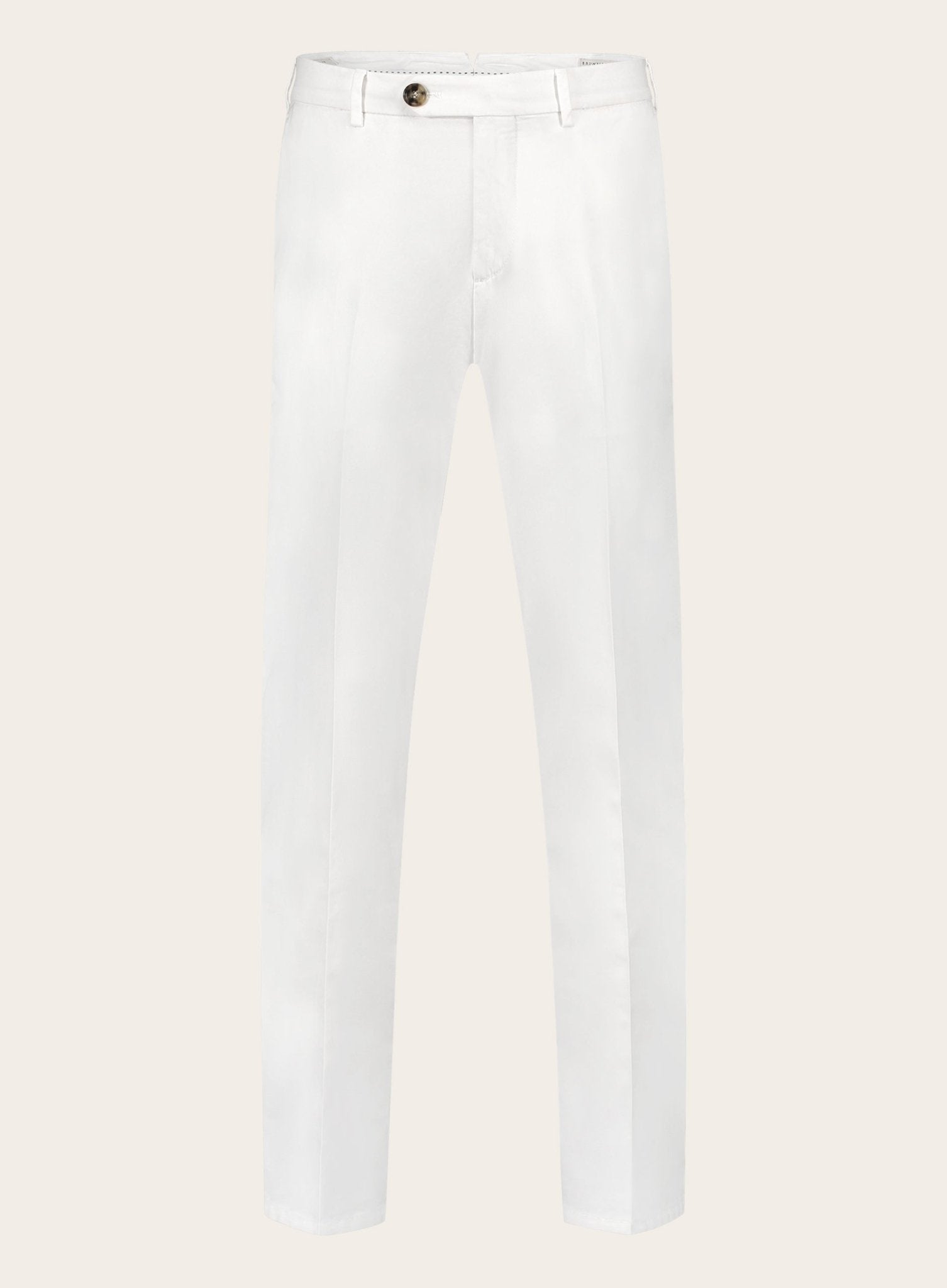 Pantalon van katoen | Wit