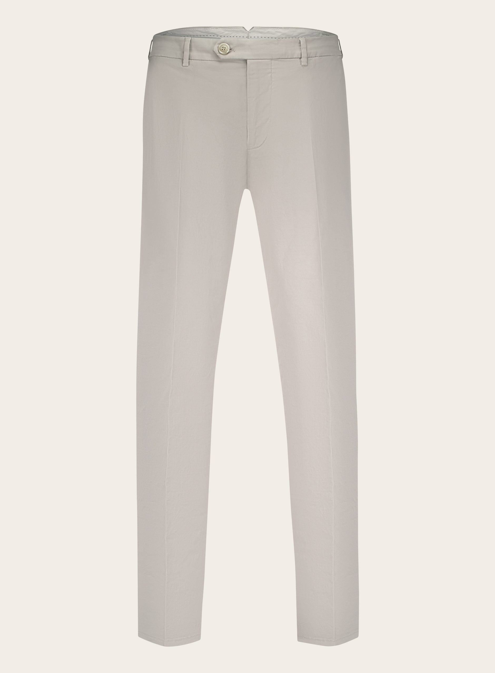 Pantalon van katoen | Beige