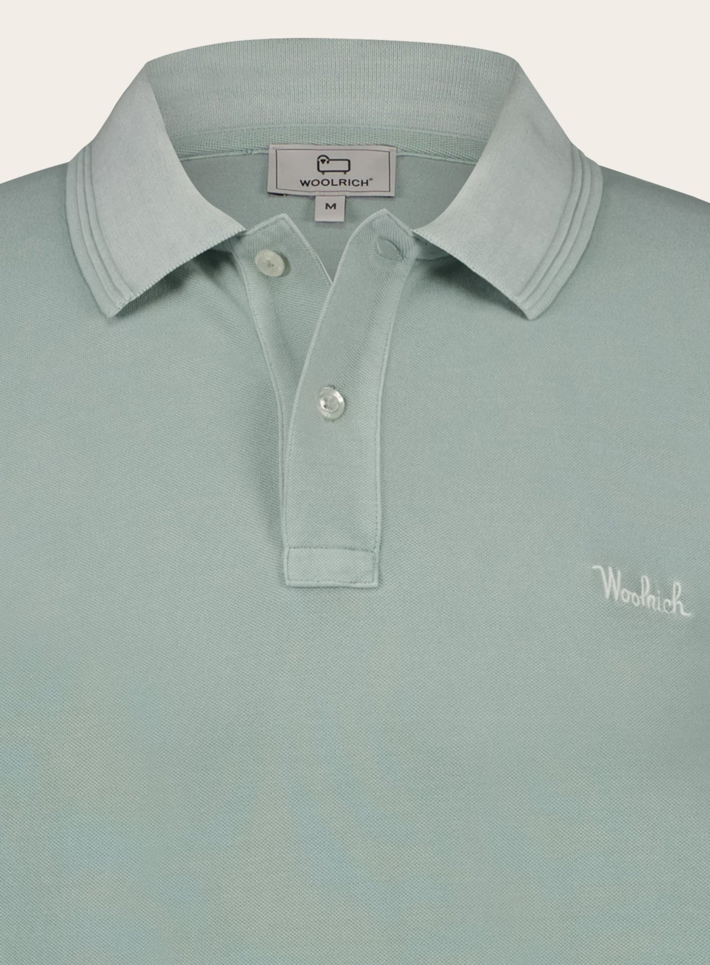 Regular-fit piqué stretch polo | Groen