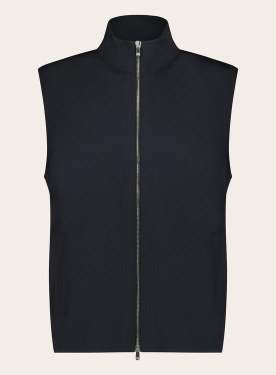 Bodywarmer van wol | BLUE NAVY