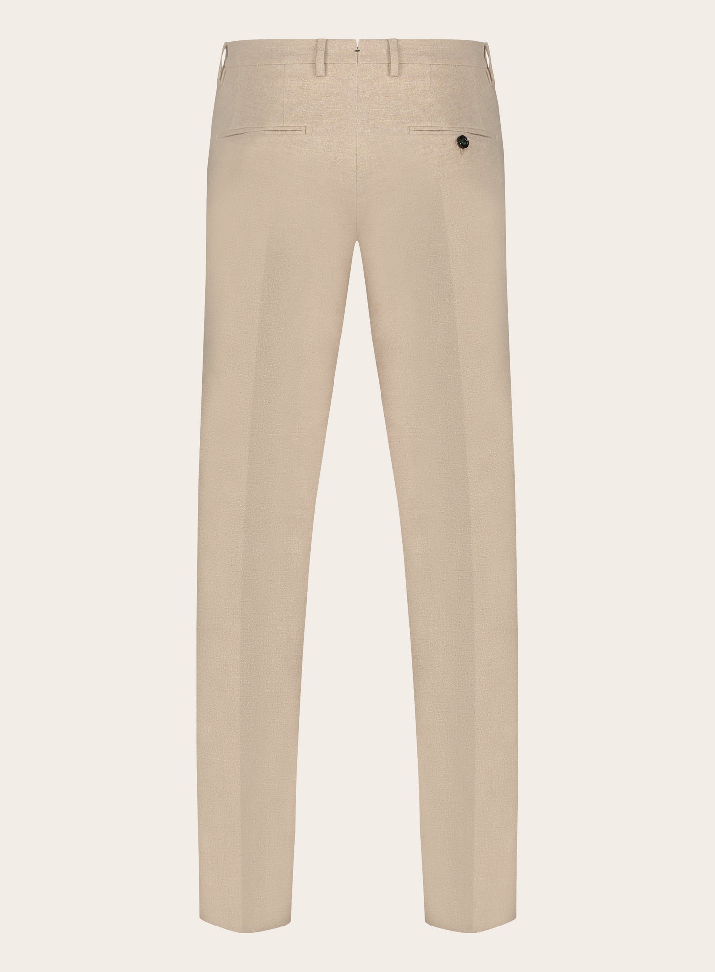 Slim-fit pantalon van flanel