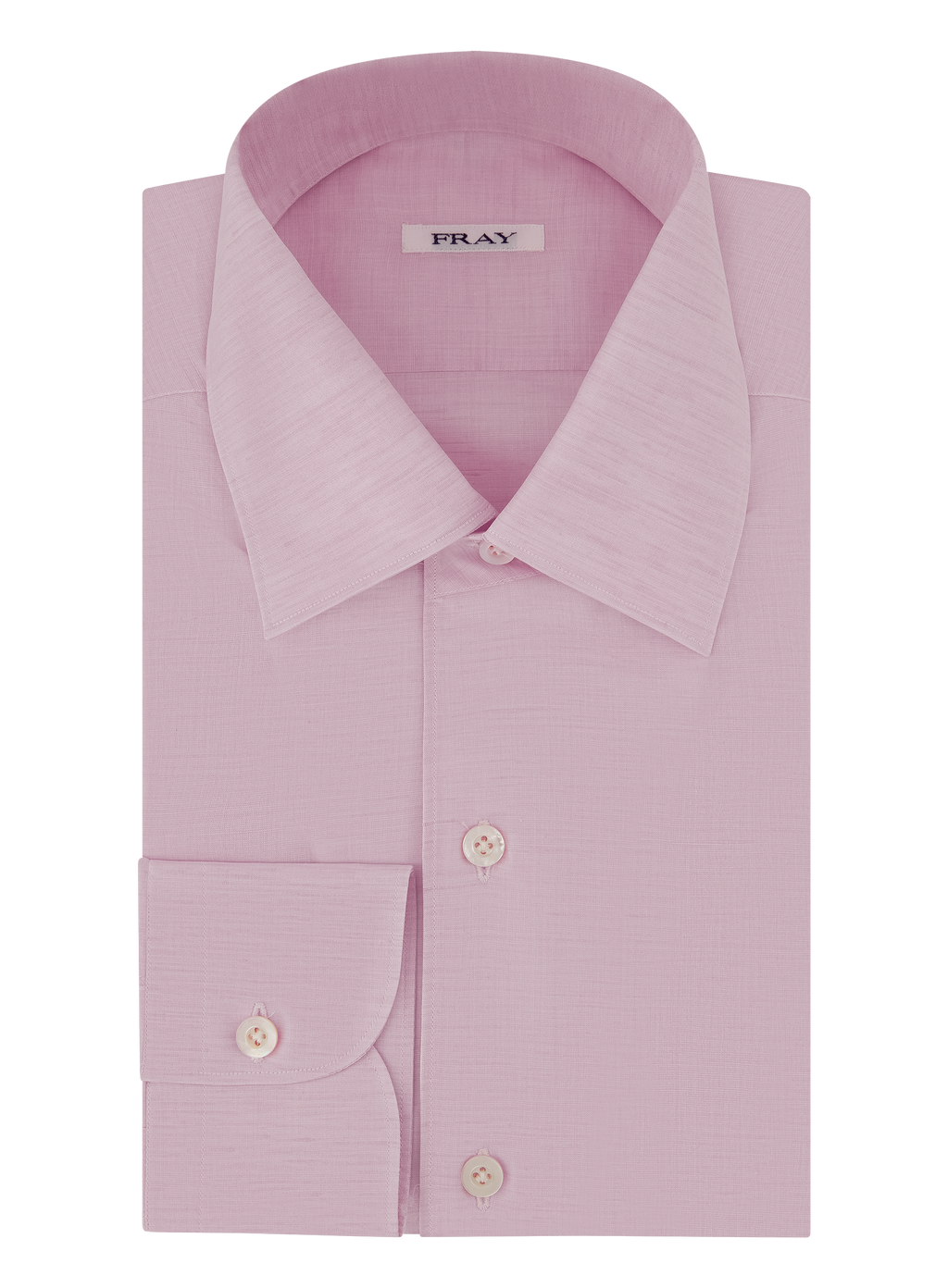 Shirt van katoen en linnen | ROZE
