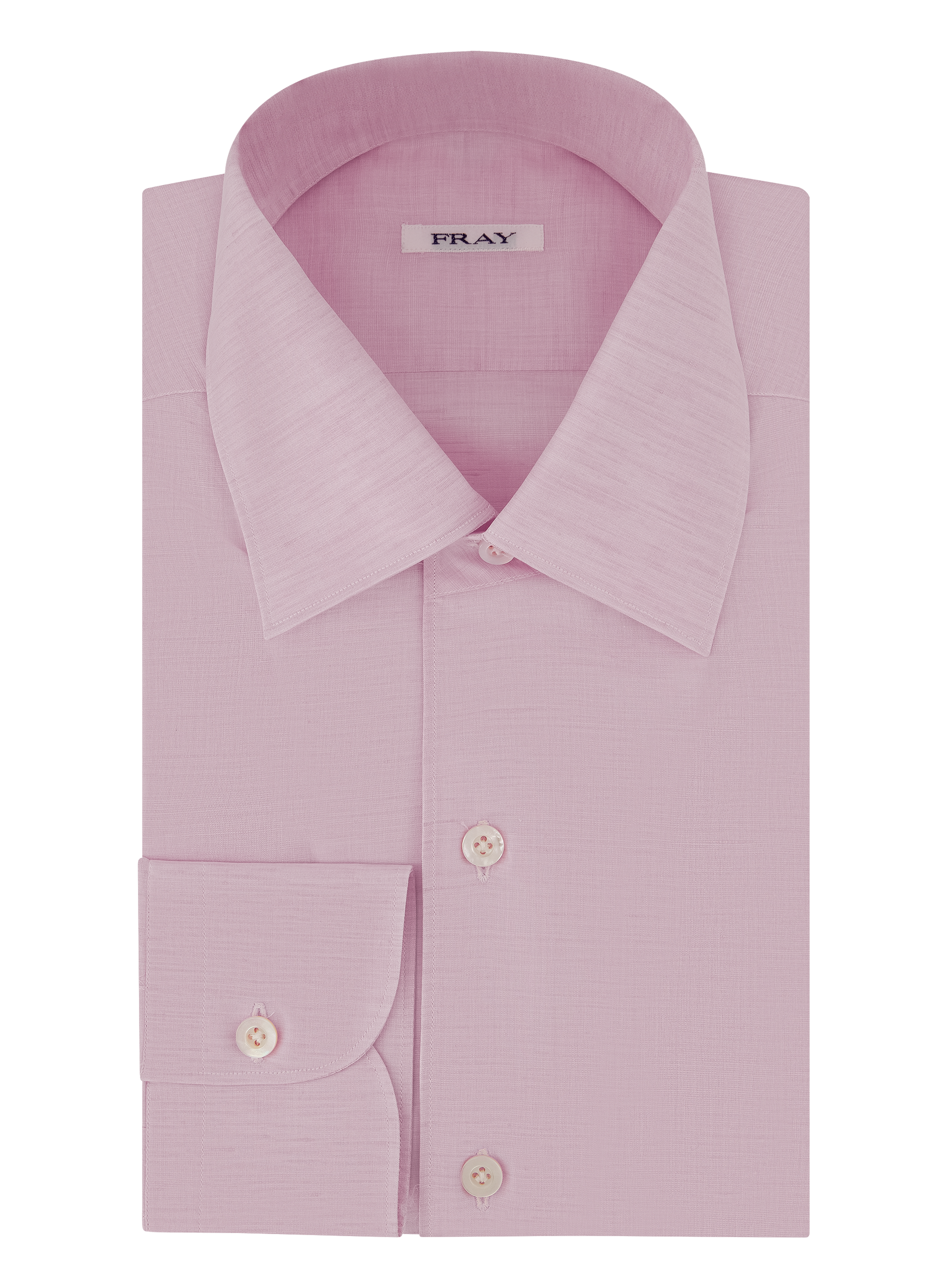 Shirt van katoen en linnen | ROZE