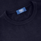 Longsleeve crewneck van cashmere en zijde | FULL_WIDTH | BLUE NAVY