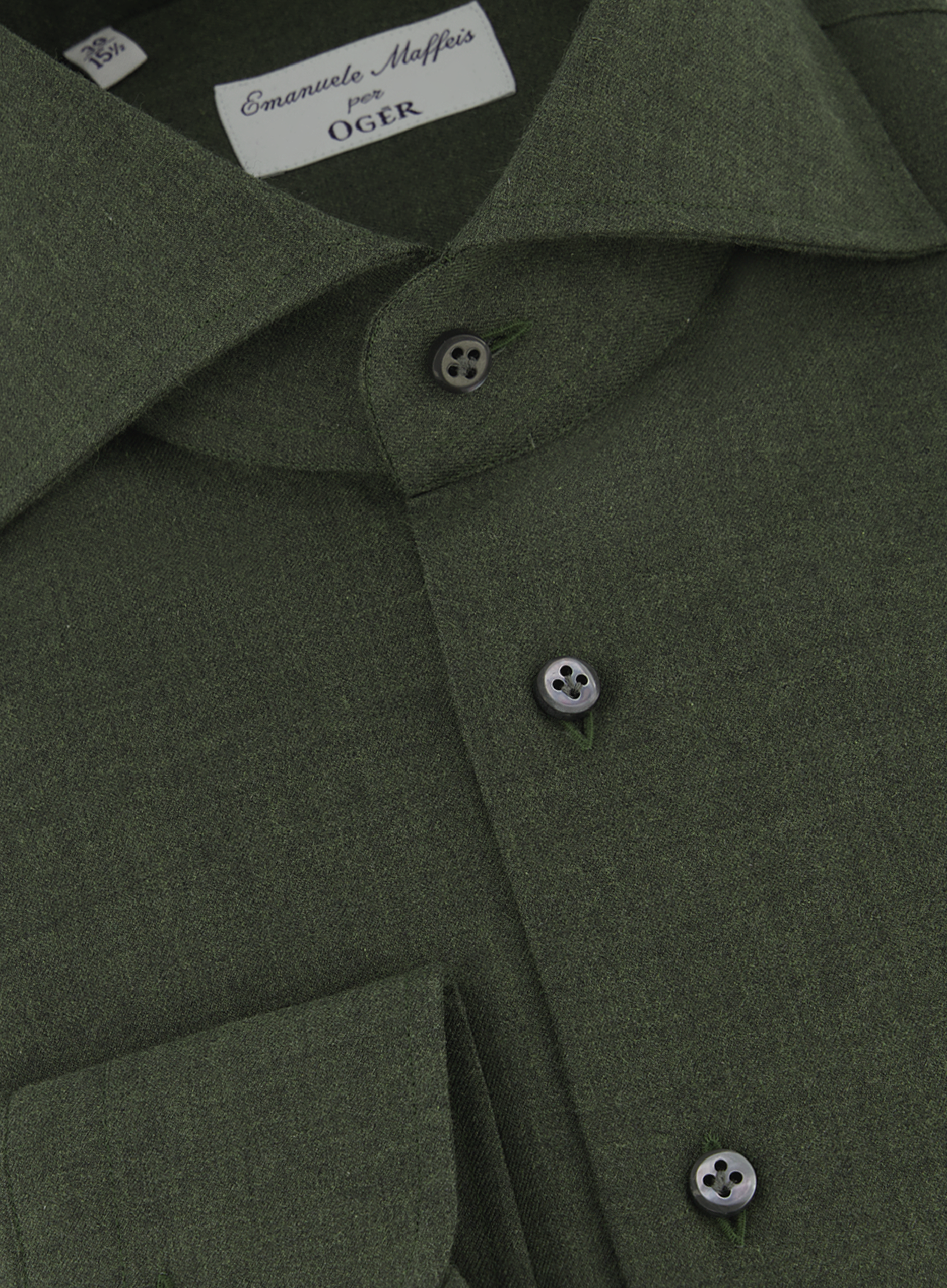 Shirt van katoen | FULL_WIDTH | Groen