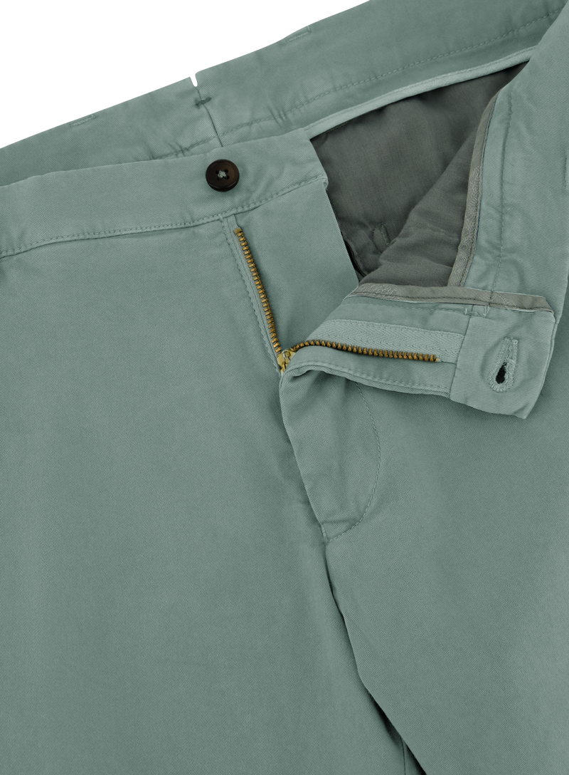 Bermuda van katoen | FULL_WIDTH | PASTEL GROEN
