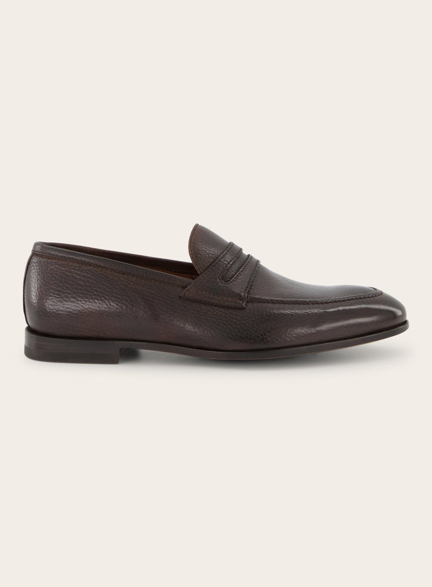 Lederen loafers | D.Bruin