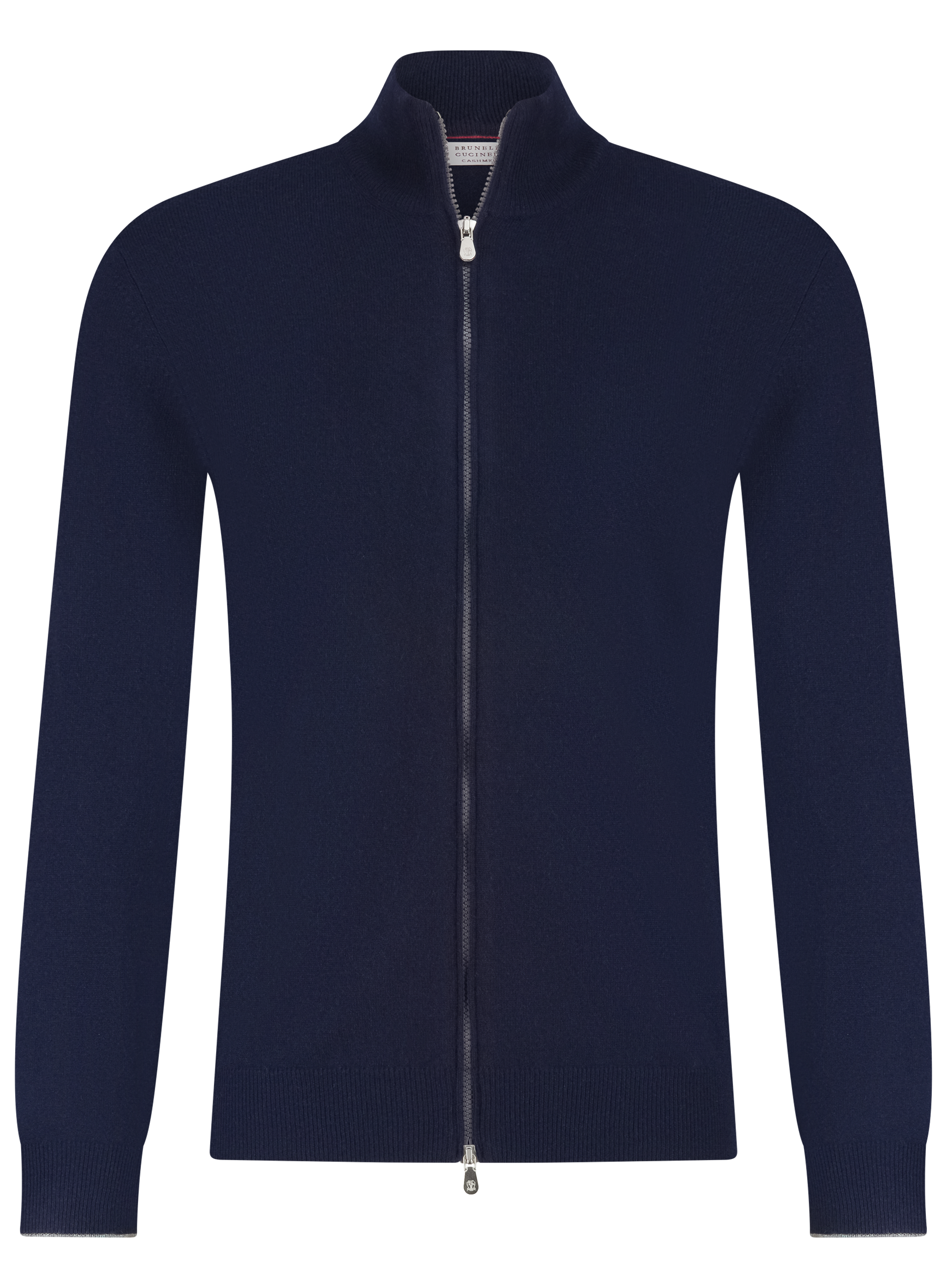 Ritsvest van cashmere | BLUE NAVY