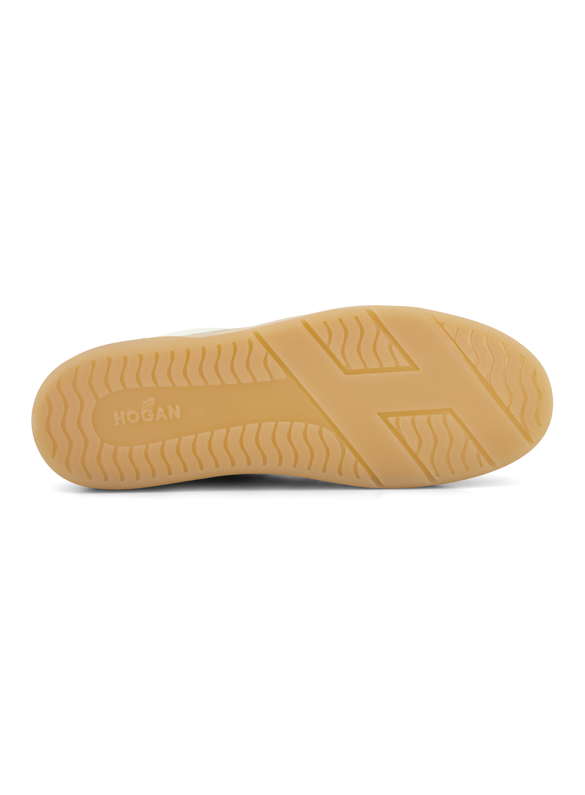 Sneakers van leer | Bruin 