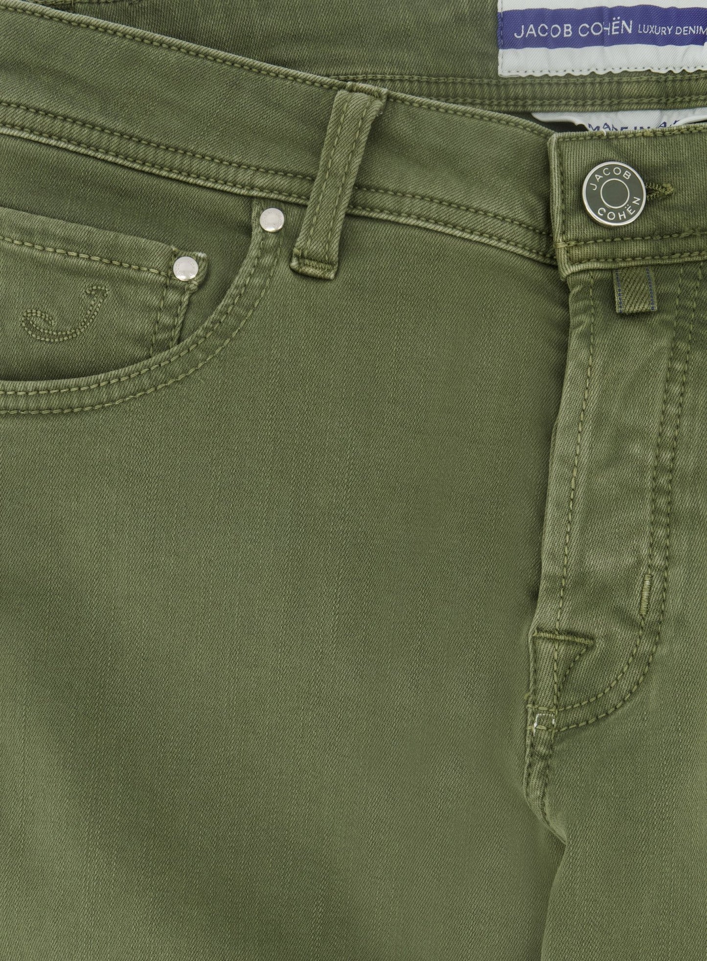 Nick Slim-fit jeans | Groen 