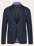 Gewatteerd jack met uitneembaar binnenwerk | BLUE NAVY