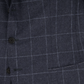 Handgemaakt geruit jasje van cashmere | FULL_WIDTH | BLUE NAVY