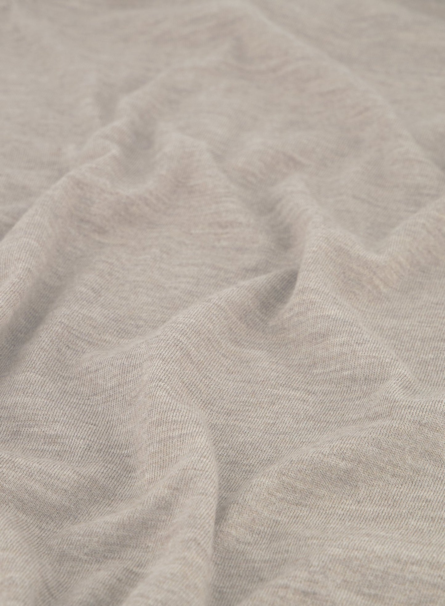 Poloshirt van cashmere | TAUPE