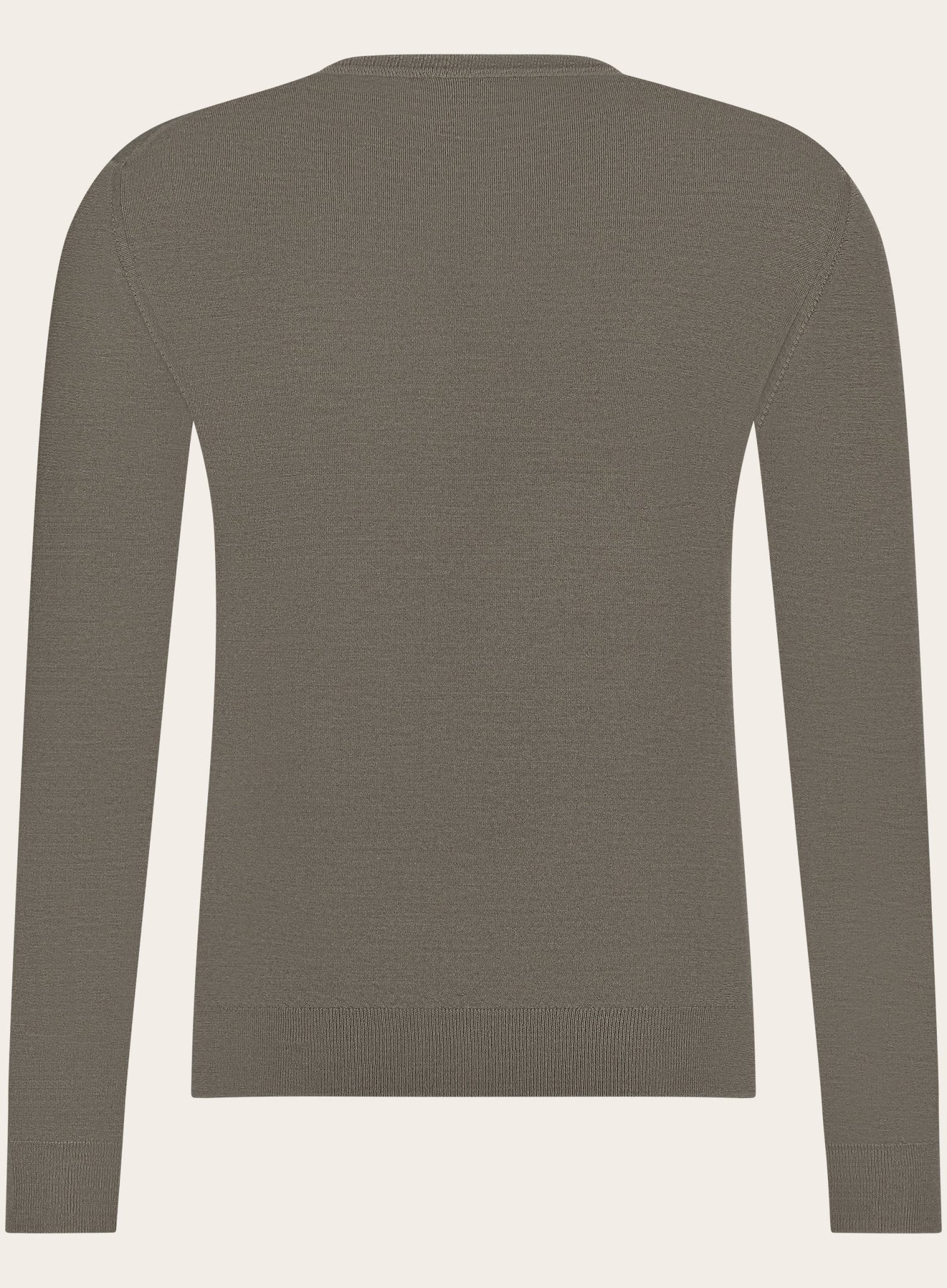 Crewneck van cashmere | Taupe 