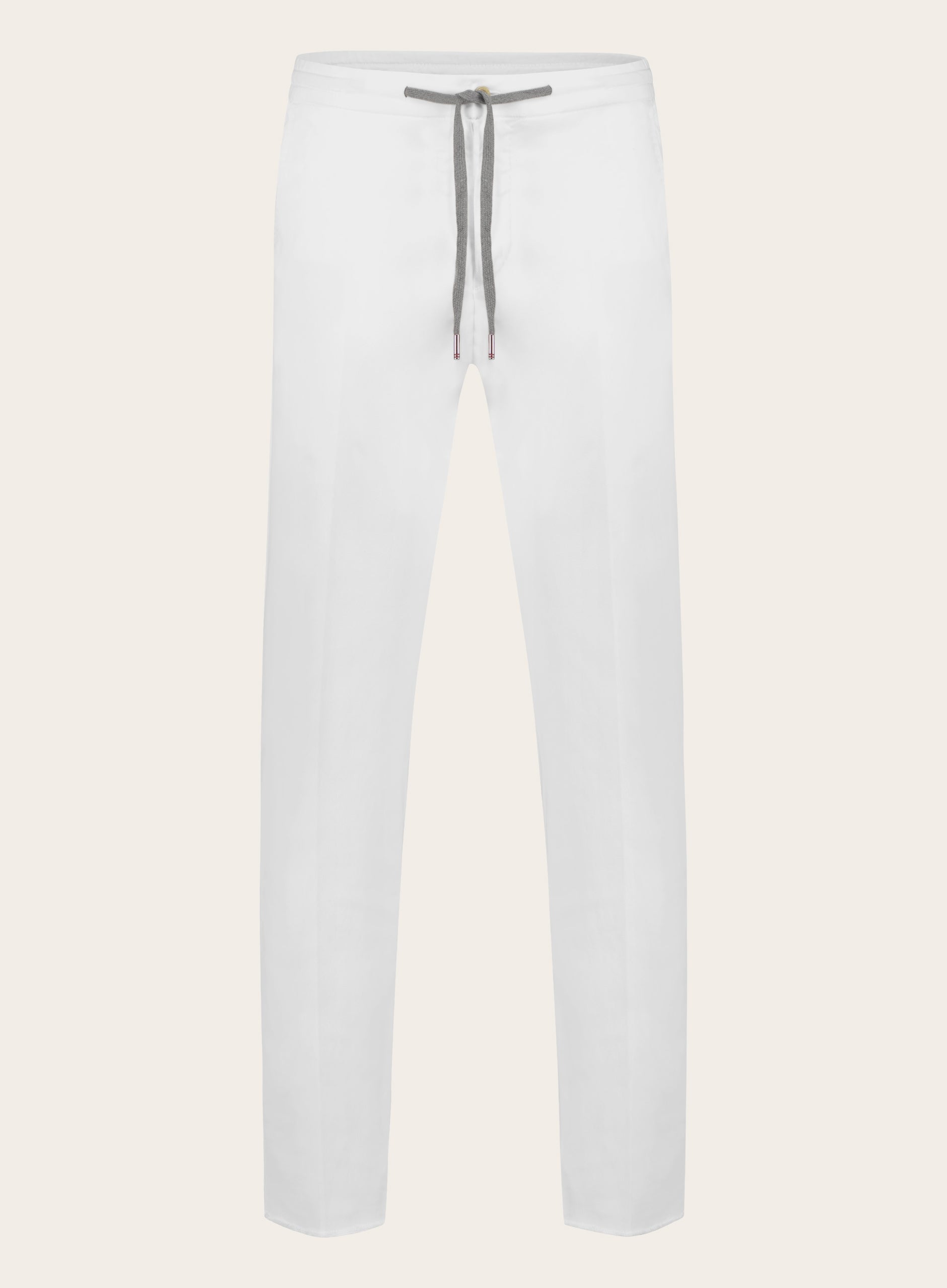 Slim-fit Carraciolo pantalon van katoen | Wit