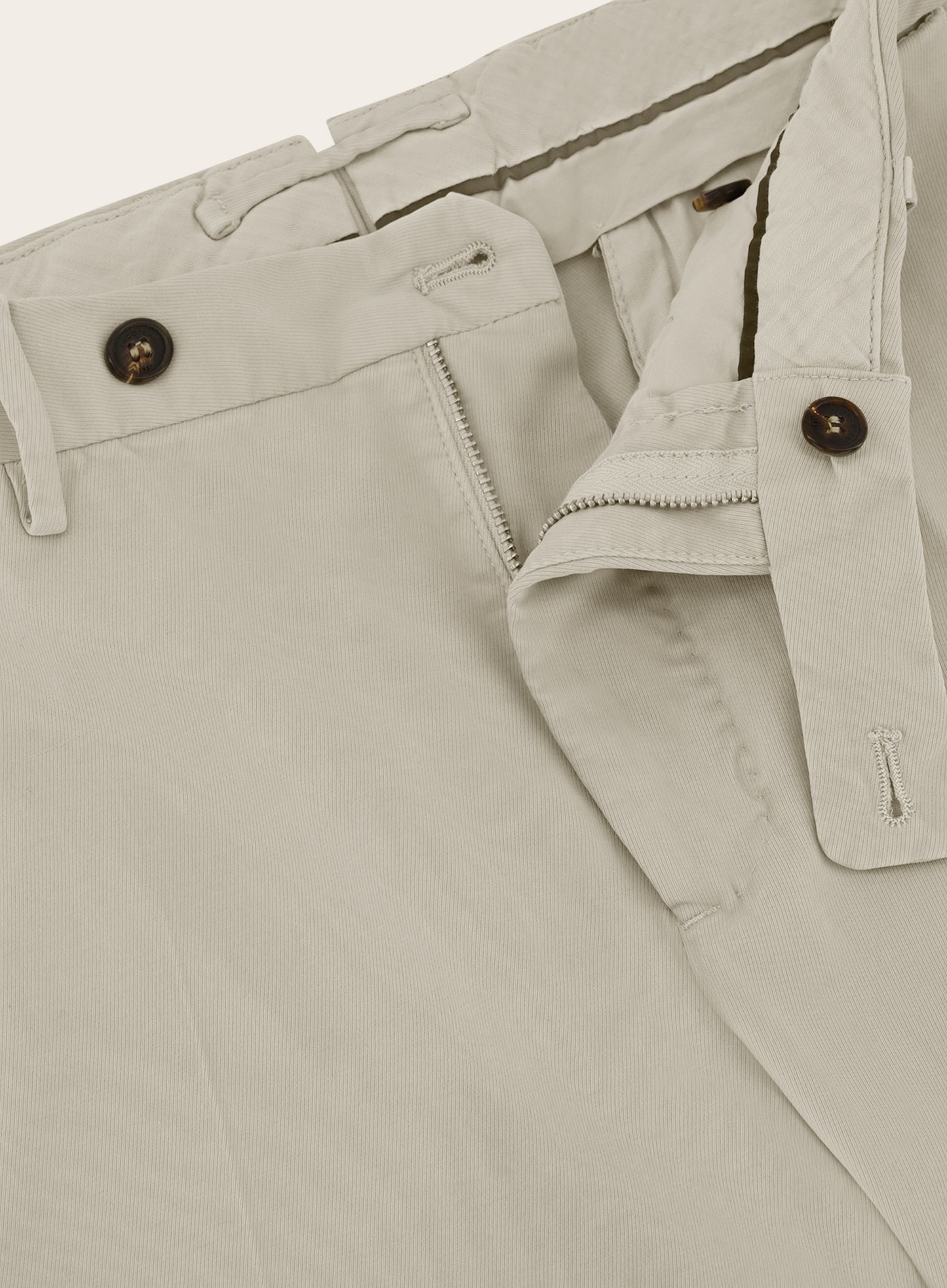 Pantalon van katoen | TAUPE 