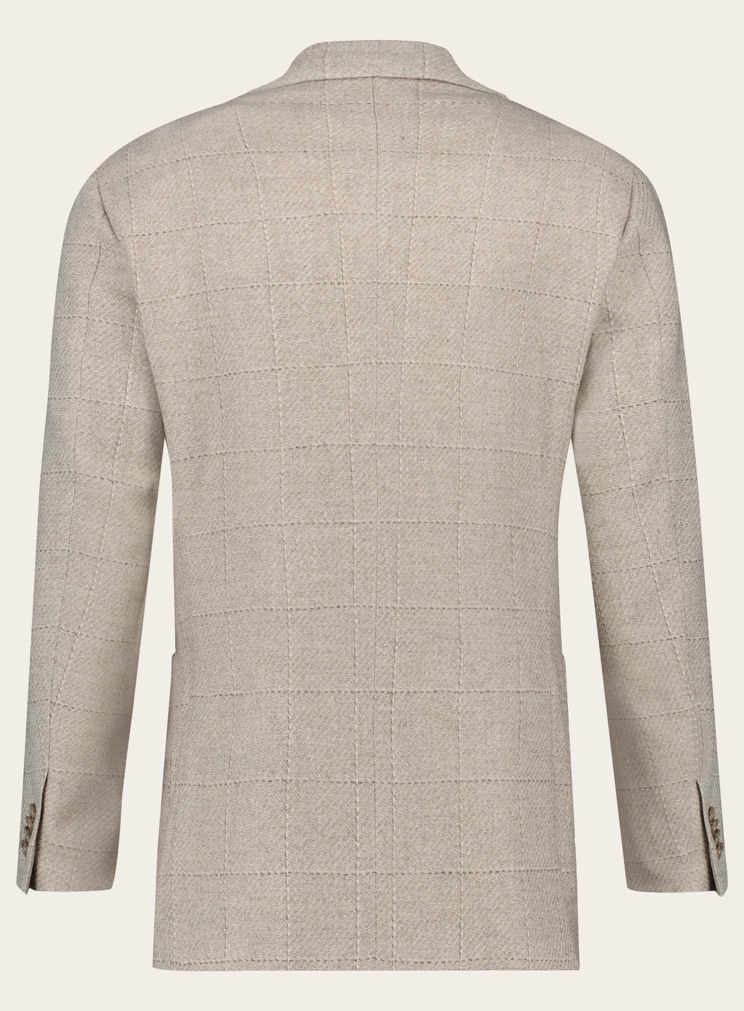 Handgemaakt jasje van wol en cashmere | Beige