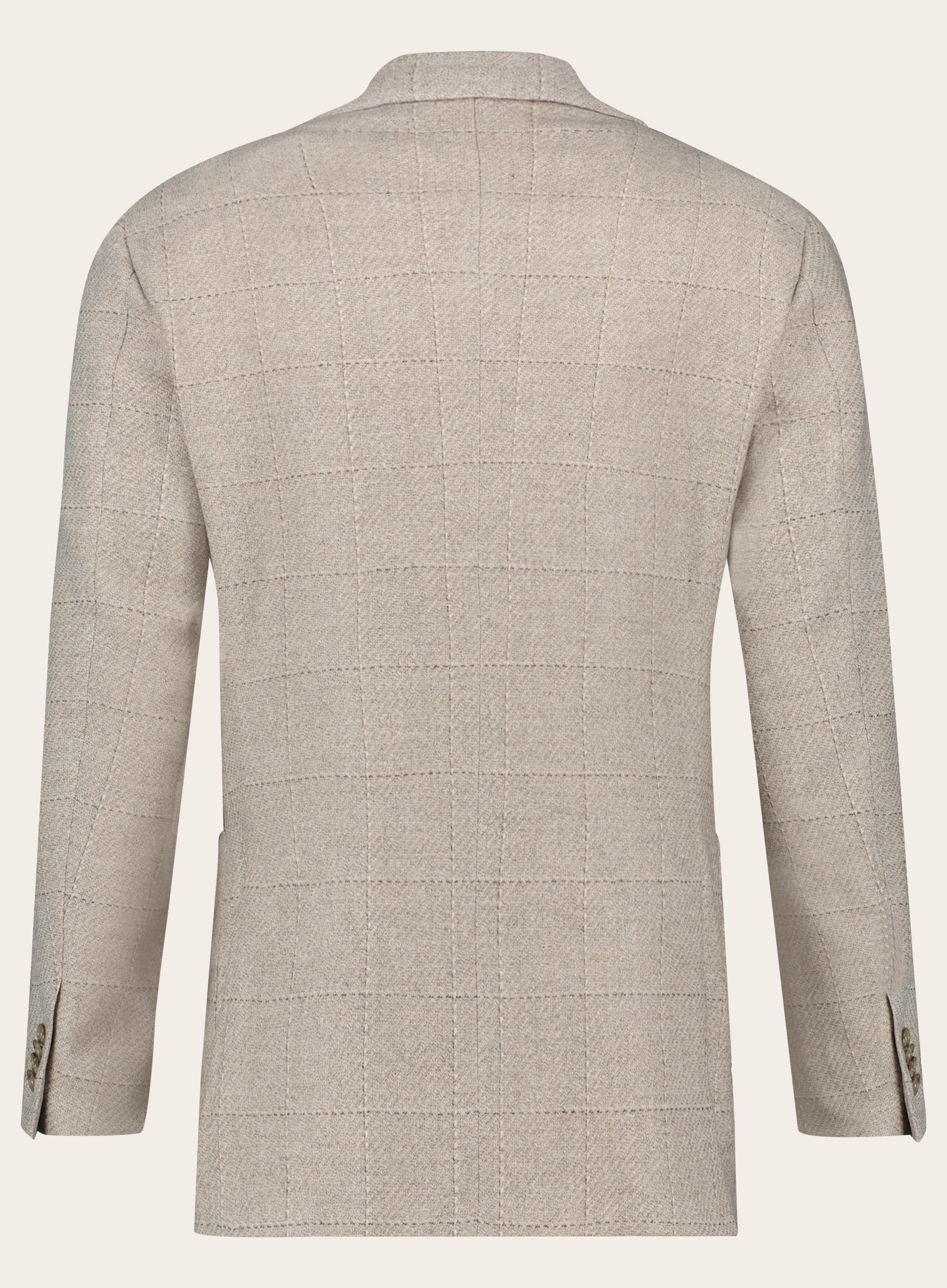 Handgemaakt jasje van wol en cashmere | Beige