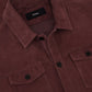 Dex overshirt van suėde | Bordeaux