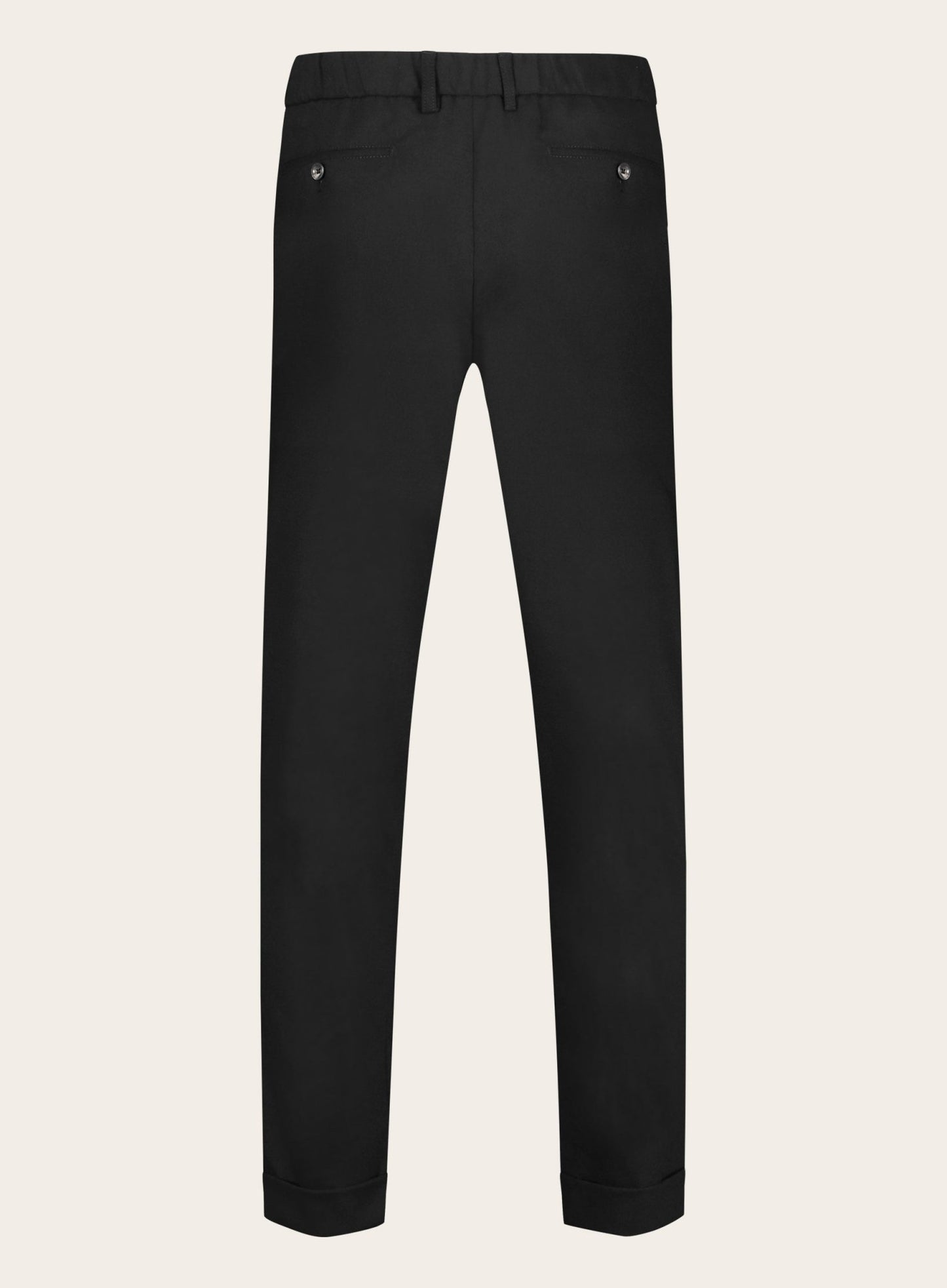 Pantalon van scheerwol en cashmere | Zwart