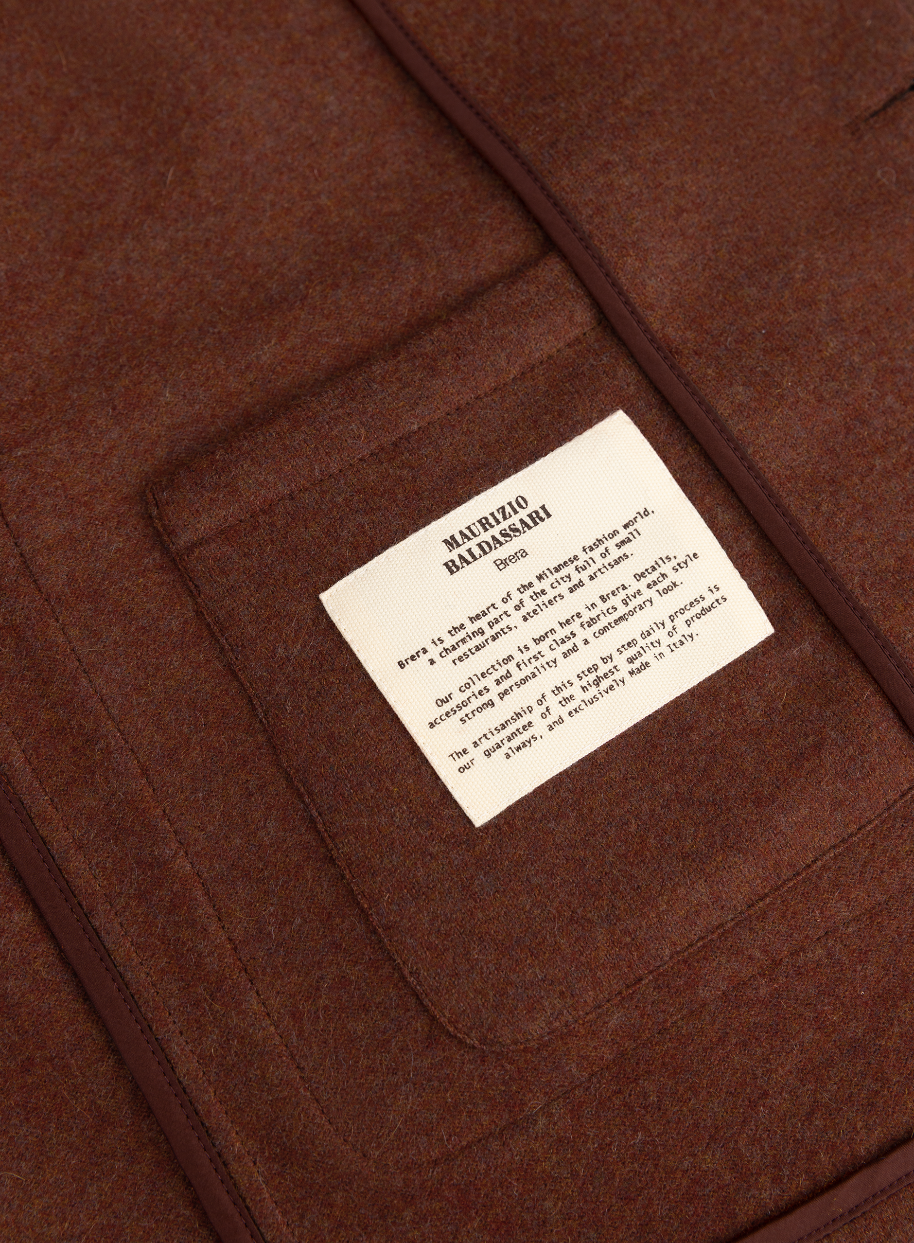 Jas van cashmere | FULL_WIDTH | Roest