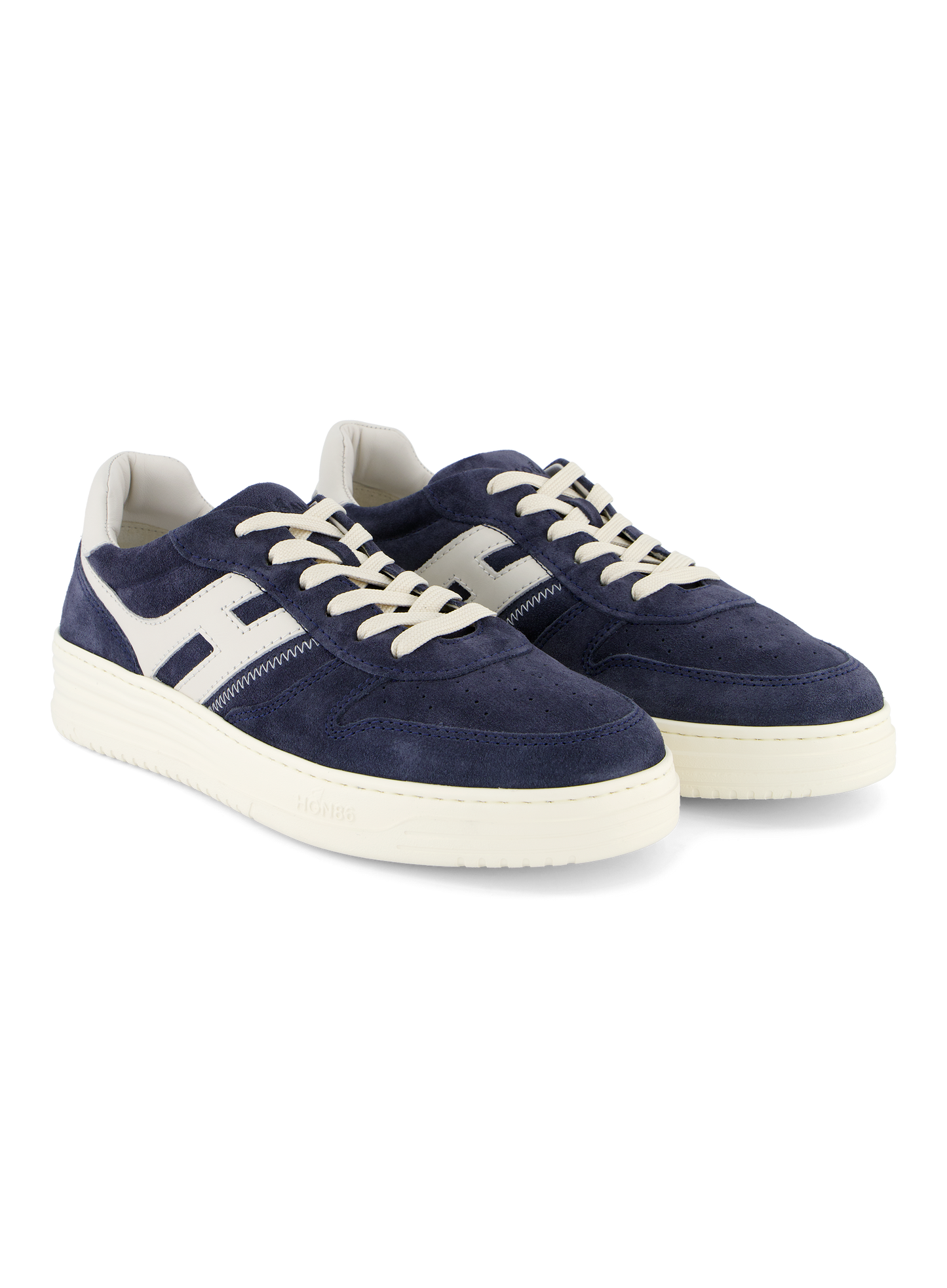 Sneakers van Suède | BLUE NAVY