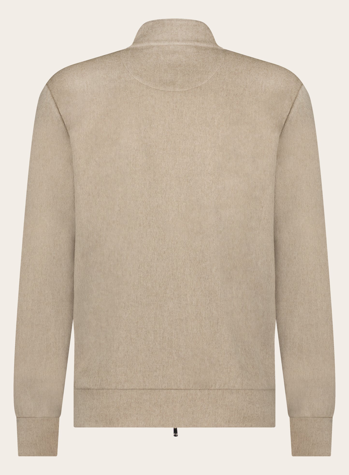 Slim-fit vest van wol | Camel