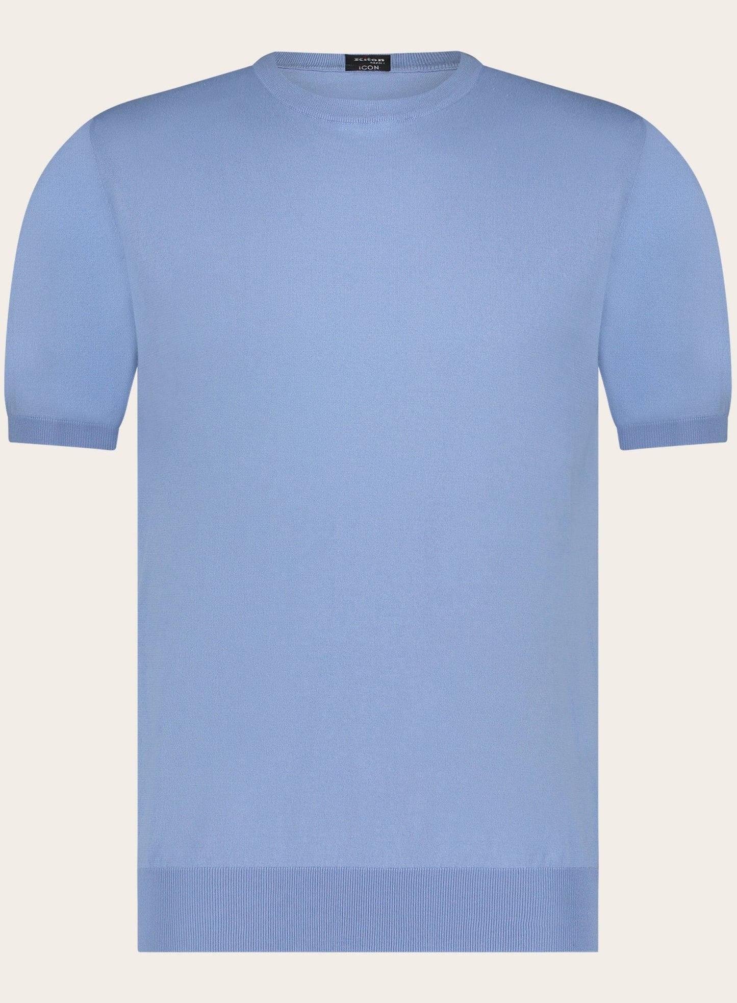 T-Shirt van katoen | L.Blauw